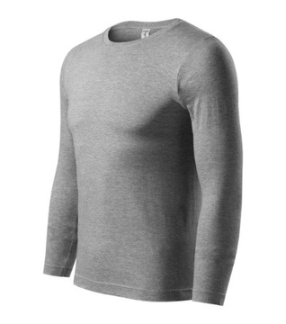 Koszulka Męska z Długim Rękawem LONGSLEEVE BLUZA P75 roz. L Szara