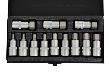 ZESTAW IMBUS HEX NASADKA NASADKI 1/2 12el. H5-H22
