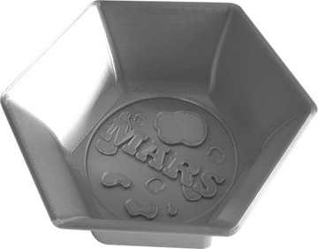 Terraformacja Marsa pojemnik metaliczny srebrny