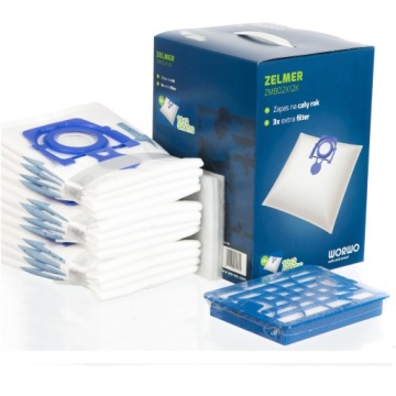 Мешки + HEPA для ZELMER Flooris ZVC542HP VC1006.0HP, ZVC542ST VC1006.0ST