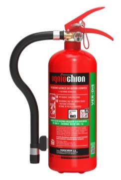 GAŚNICA 2L VER-DIS do BATERII LITOWYCH