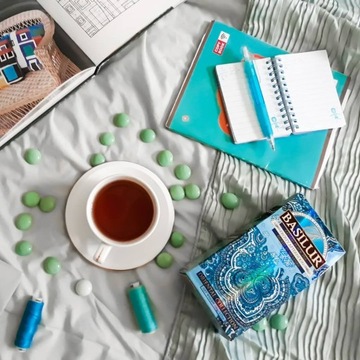 Basilur FROSTY AFTERNOON herbata czarna zimowa POMARAŃCZA MARAKUJA - 100g