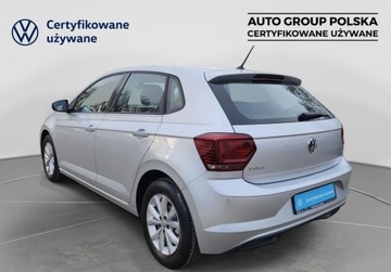 Volkswagen Polo VI Hatchback 5d 1.0 TSI 115KM 2019 Volkswagen Polo 115 Km 6 biegow, Highline, Czujniki parkowania, Bezwypadko, zdjęcie 1