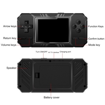 Мини-игровой автомат S8, ЖК-экран, чувствительный, длительный срок службы батареи