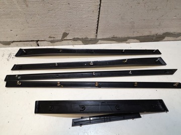 Dekory wewnętrzne BMW E39 kombi Lift czarne