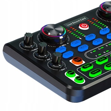 Mikser audio Profesjonalny mikser DJ Karta