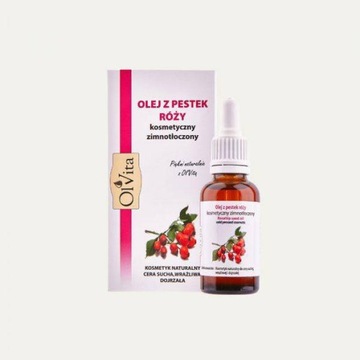 Olej kosmetyczny z pestek róży 30 ml OLVITA