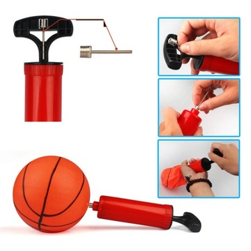 Баскетбольный комплект ДЛЯ ДЕТЕЙ 80-145см НАСОС ДЛЯ МЯЧОВ ПОДСТАВКА