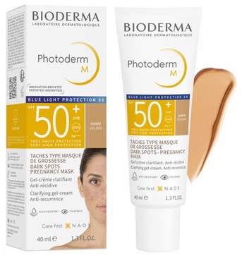 BIODERMA PHOTODERM M SPF50+ KREM na PRZEBARWIENIA ODCIEŃ CIEMNY