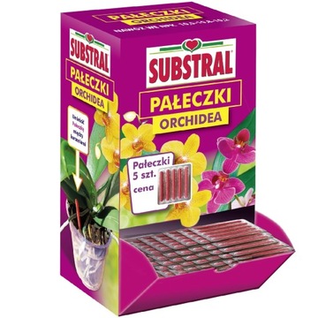 Substral Pałeczki Orchidea 6g nawóz do storczyków