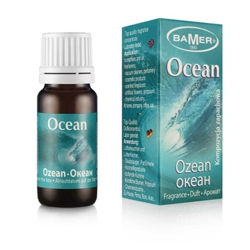 Olejek zapachowy OCEAN Ozean Kompozycja zapachowa 7ml BAMER