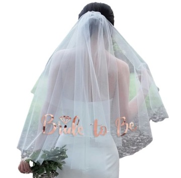 WELON BRIDE TO BE RÓŻOWE ZŁOTO WIECZÓR PANIEŃSKI