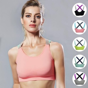 Hit Color X Shape Back Sports, , L