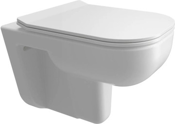 УНИТАЗНЫЙ УНИТАЗ OMNIRES OTTAWA 49X36,5 СМ С МЕДЛЕННО ЗАКРЫВАЮЩИМСЯ СИДЕНЬЕМ OTTAWAMWBP