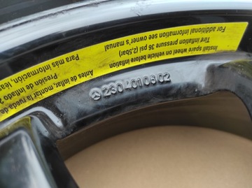 KOLO DOJEZDOVÉ MERCEDES SL 230