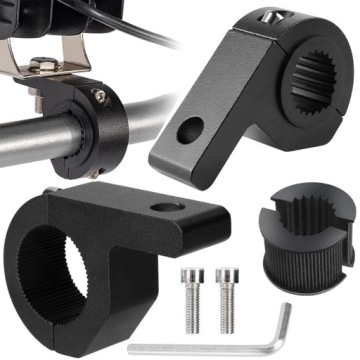 Алюминиевый держатель отражателя универсальный 22-32 мм 2 шт.