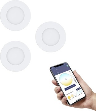 EGLO Connect.z Reflektory Ścienne LED SMART 3szt