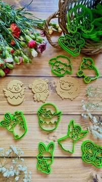 ПАСХА Вырезка для пряников ПАСХА ДЕНЬ СВЯТОГО ВАЛЕНТИНА Цветок Цветок