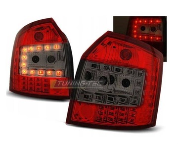 AUDI A4 B6 01-04 AVANT SVĚTLA LED RED SMOKE TUNING