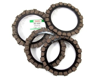 Диски сцепления DUELLS для сцепления Simson S51 SR50