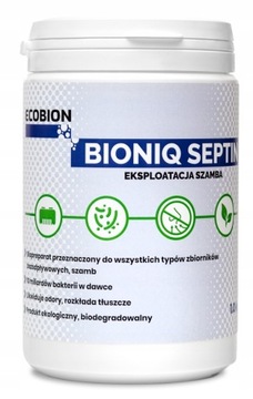 Preparat do szamba granulat Ecobion 1 kg -ZAPAS NA ROK - BIONIQ SEPTIN