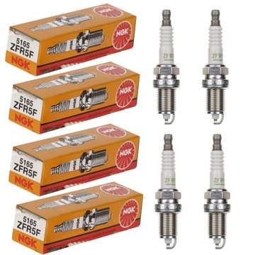 4x ŚWIECE ZAPŁONOWE ZFR5F NGK 5165 OPEL ASTRA H