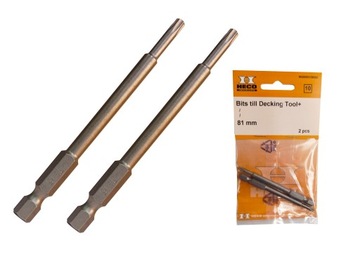 Bity HECO Invisible 81mm do Decking Tool ukryty montaż taras