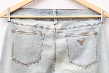 GUESS spodnie męskie jeansy z przetarciami R. 28/S