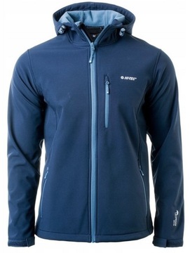 HI-TEC KURTKA MĘSKA SOFTSHELL WIATRÓWKA KAPTUR XXL