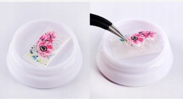 Наклейка для ногтей WATER маникюрная Фрукты STZ-495