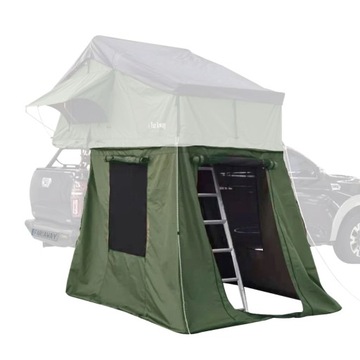 Палатка на крышу Far Away Equipment - Mont Blanc 160 зеленый - SMART Windows