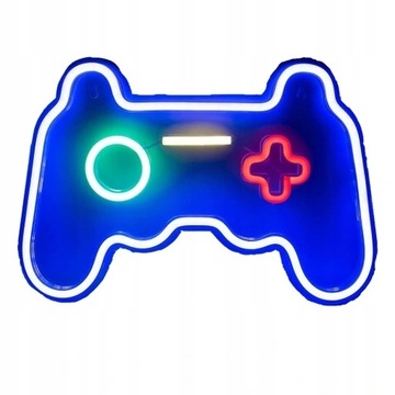 Duży Neon LED Premium USB, Pad, na ścianę, lampka