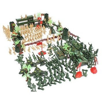 1 zestaw Soliders Figures Play Set (188 sztuk)