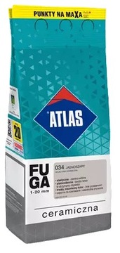 Fuga Ceramiczna 034 Jasnoszary 2kg Atlas