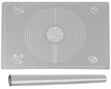 Силиконовый коврик, доска для торта - 65 х 45 см.