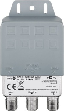 Przełącznik DiSEqC 2x1