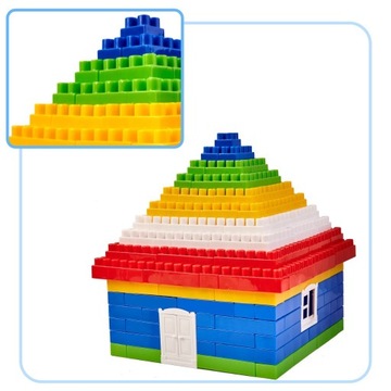 Детские 3D кубики DIPLO, пластиковая конструкция
