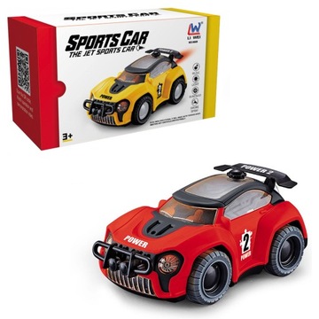 AUTO SPORTOWE SAMOCHODZIK BUMP GO SPRAY ZABAWKA NA PREZENT DLA DZIECI