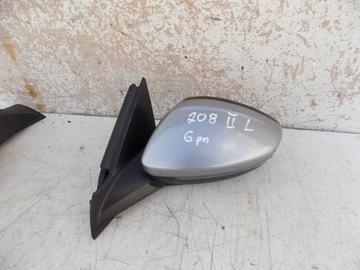 Lusterko lewe Peugeot 208 II 6PIN
