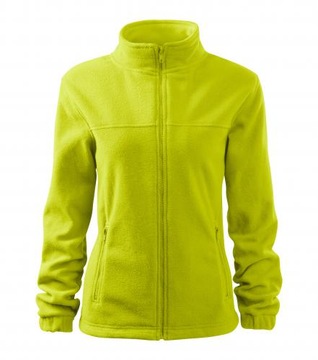 Bluza damska polar ciepły JACKET 504 limetka M