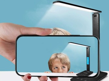 ŁADOWARKA INDUKCYJNA LAMPKA LED NA BIURKO - ALOGY