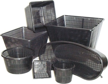 ЦВЕТОЧНЫЙ ГОРШОК-КОРЗИНА ДЛЯ ПРУДОВЫХ РАСТЕНИЙ 35х35см