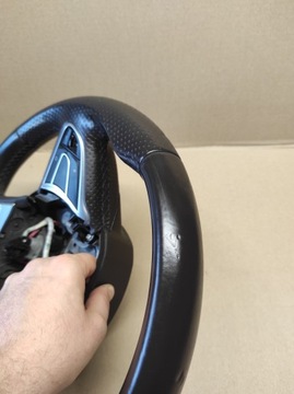 KIEROWNICA PODGRZEWANA BRĄZOWA INITIALE PARIS RENAULT TALISMAN 484004714R