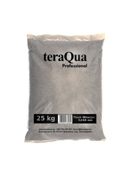 Piasek filtracyjny do basenów teraQua 25 kg 04-08