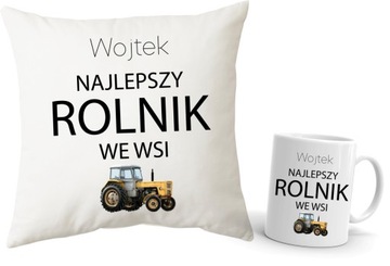 Poduszka + kubek Najlepszy Rolnik we wsi Ursus
