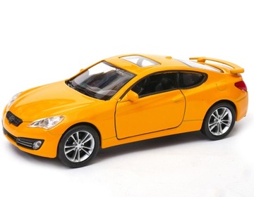 Hyundai Genesis Coupe 2009 1:34-39 WELLY żółty