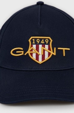 GANT CZAPKA Z DASZKIEM BEJSBOLÓWKA NAVY MEGA HIT