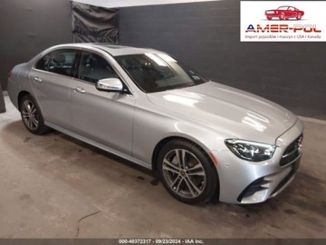 Mercedes Klasa E W213 2022 Mercedes-Benz Klasa E 2022r, 4Matic, 2.0L 2.0 Benzyna 255KM