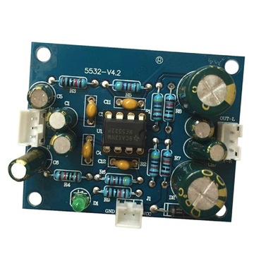 12V Hifi Stereo Audio Pre amplifier