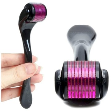 Derma Roller do twarzy do mezoterapii mikroigłowej igłowa rolka dermaroller